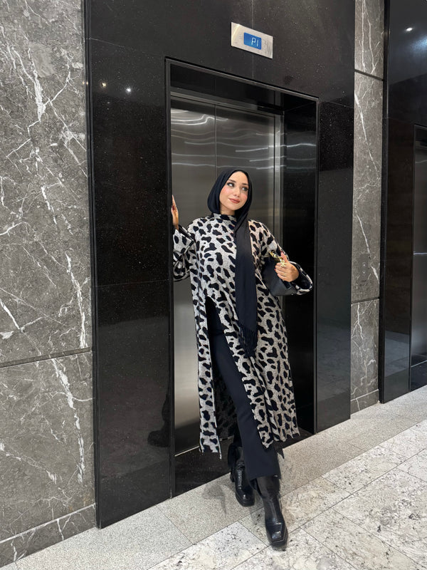 Maher Tiger Knit Dress