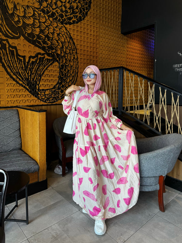 Turkish Floral Cotton Dress